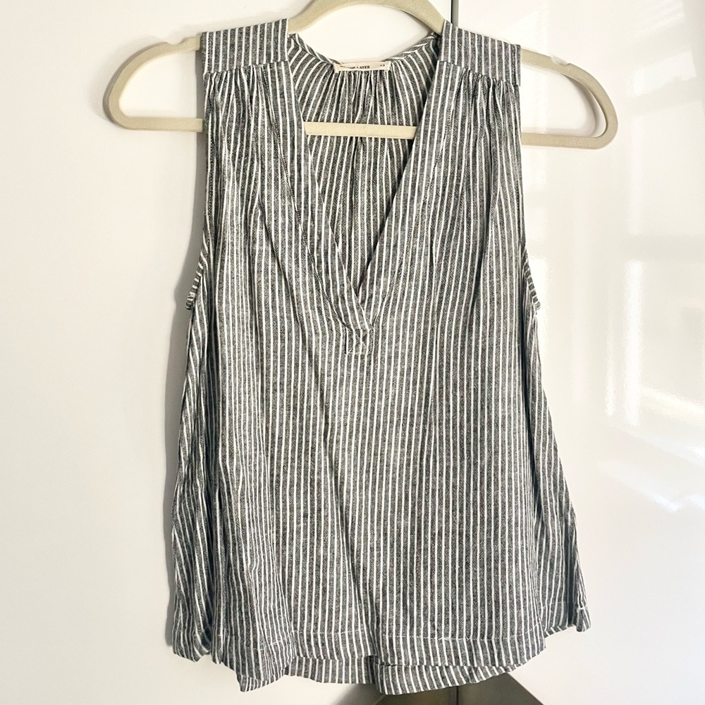 Marine Layer - striped trapeze sleeveless top